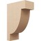 Ekena Millwork 12"W x 24"D x 36"H Classic Alpine Rough Cedar Woodgrain TimberThane Corbel, Primed Tan CORUR12X24X36ALPRCPR - alternate 1